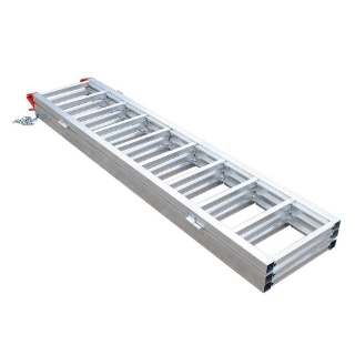 Picture of Ultra-Tow Tri-Fold Aluminum Loading Ramp | 1,500-Lb. Cap | 77-In.L x 50-In.W x 2-In.H