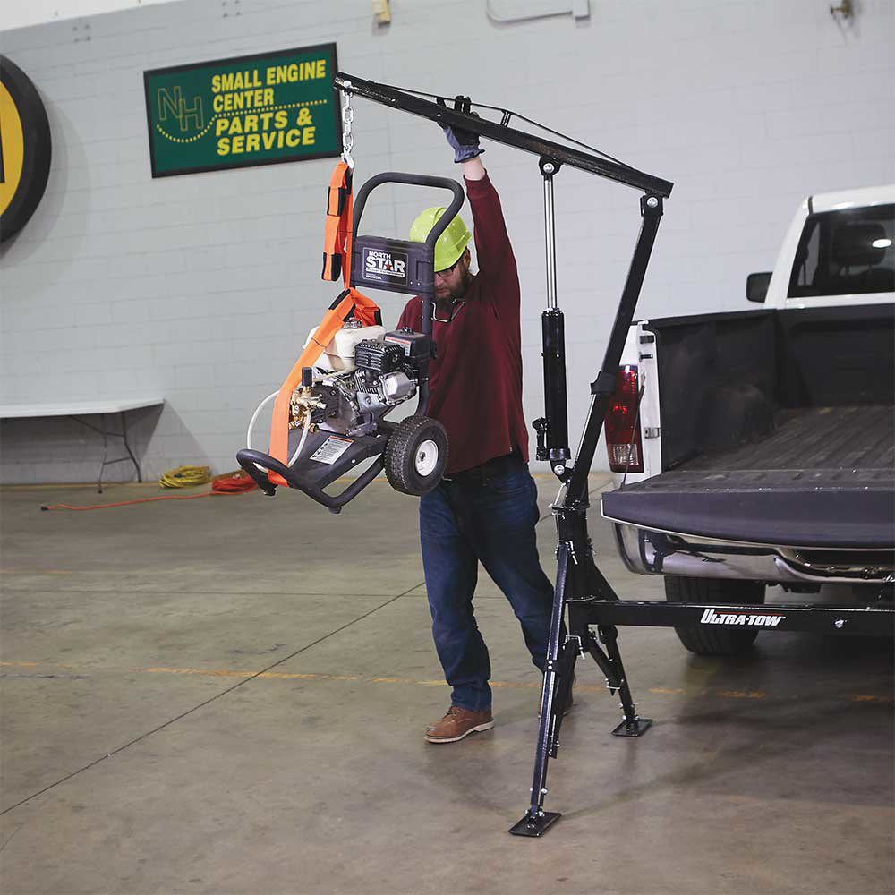 Ultra-Tow Hydraulic Hitch-Mount Truck Crane | 1000-Lb. Cap | 52533 ...