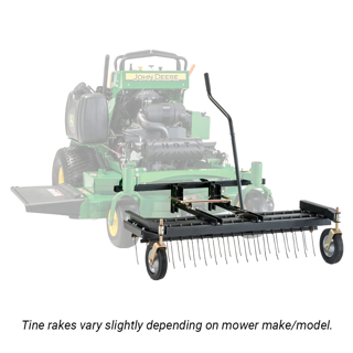 Picture of Jrco 60-In. Tine Rake Dethatcher | Mount Bar | Grasshopper Mid Mount