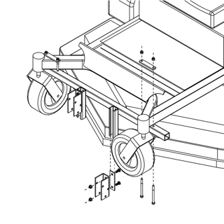 Jrco Mount Bars | 39F.JRC @ Great Northern Equipment