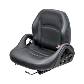 Picture of Uni Pro | KM 52 Forklift Seat | Komatsu, Mitsubishi, Nissan, Toyota | Black Vinyl