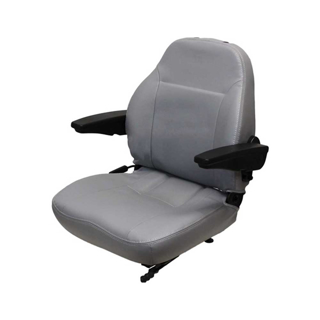 Picture of Uni Pro | KM 441 Seat Assembly with Armrests | Gray Vinyl