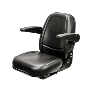 Picture of Uni Pro | KM 450 Seat Assembly with Armrests | Black Vinyl