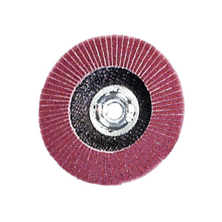 Picture of Virginia Abrasives 120 Grit Discs | Alum Ox Flap 4-1/2-In. X 5/8-In. | Box of 10