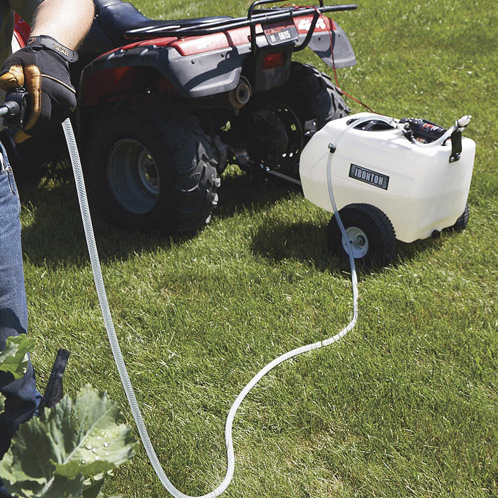 Ironton Tow-Behind Trailer Broadcast and Spot Sprayer | 13-Gallon ...