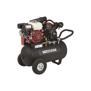 Picture of NorthStar Portable Gas Powered Air Compressor | 20-Gal | 13.7 CFM @ 90 PSI | GX160