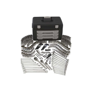 Picture of Klutch Mechanics Tool Set | 245-Pieces | 1/4-In., 3/8-In., and 1/2-In. Drive