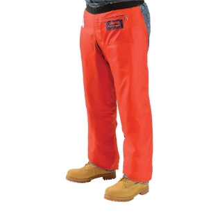 Picture of ERB Prochaps | Water Resistant Orange | 33-In. Length From Waist | Apron Style, 420 Denier