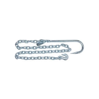 Picture of Ultra-Tow Tow Chain w/ 15-In. Grab Hook & Clevis | 3/8-In. x 80-In. | 2,650-Lb. | NACM & DOT Cert