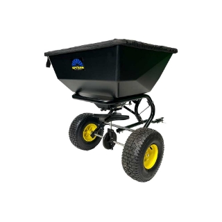 Picture of Spyker Commercial Tow-Behind Spreader | Powder Coated | 200-Lb. Capacity