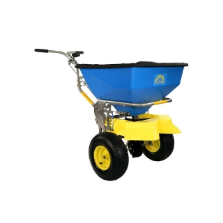 Picture of Spyker Commercial Push Spreader | ICE| Stainless Steel | 100-Lb. Capacity