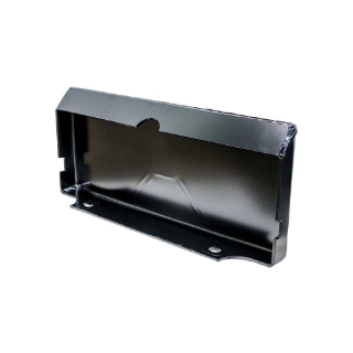 Picture of GreyWolf 2-In. Receiver Hitch Plate Attachment for Mini Skid Steer Loaders | Black Powder Coat