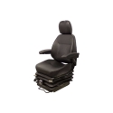 Picture of Uni Pro 500 Mechanical Suspension Seat | With Armrests | Black Vinyl