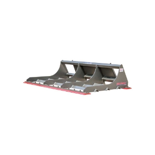 Picture of GreyWolf Land Plane Attachment for Skid Steer Loaders | Gray/Red Powder Coat