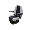 Picture of Uni Pro 151 Air Suspension Seat | 12-Volt | Multi-Gray Fabric