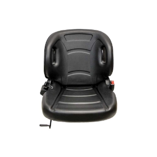 Picture of Uni Pro 53 Forklift Seat | With Side Restraints | Black Vinyl