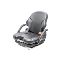 Picture of Uni Pro Toyota 7F-8F-THDC Series Forklift Mechanical Suspension Seat | Black Vinyl